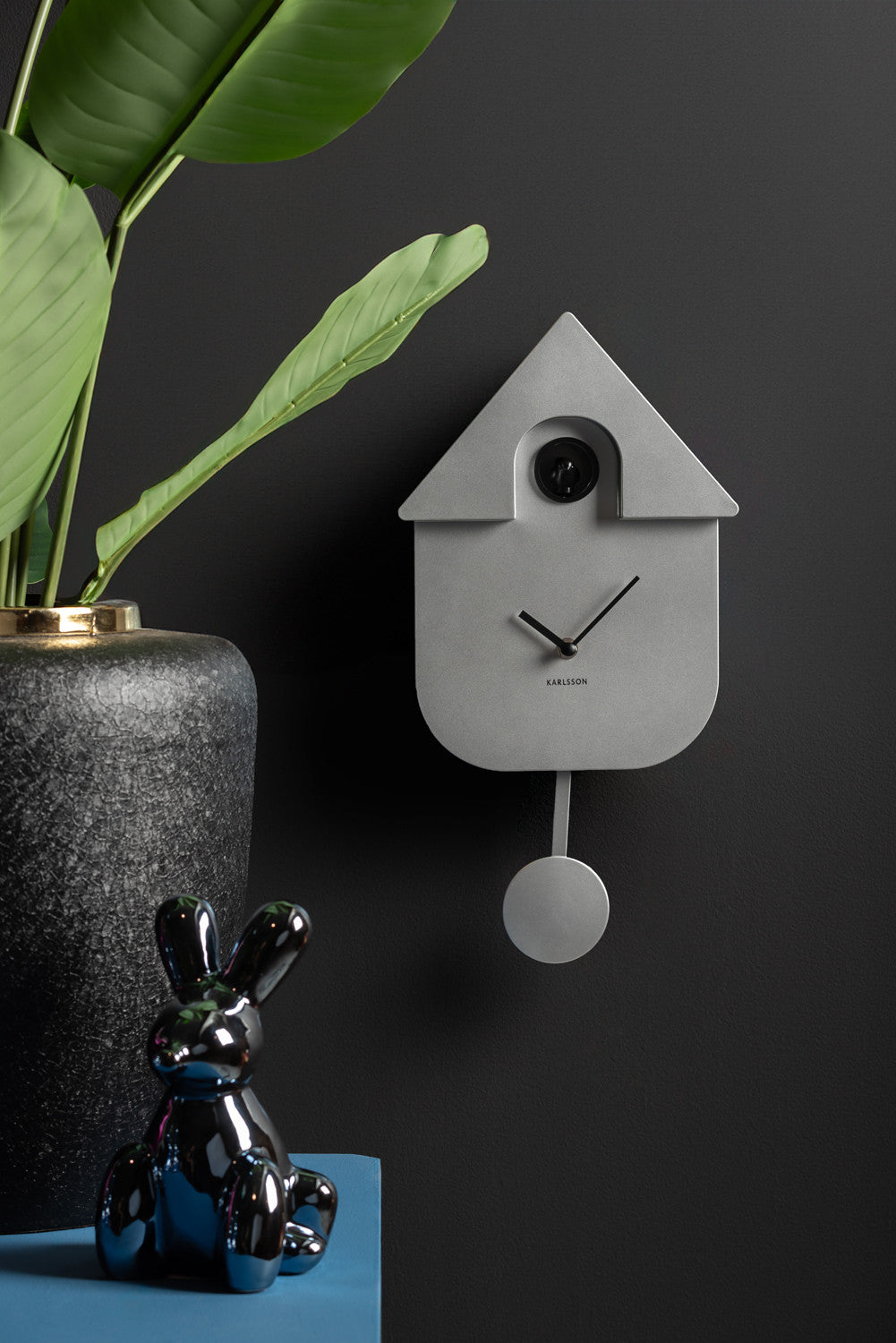 Metallic Modern Cuckoo Clock