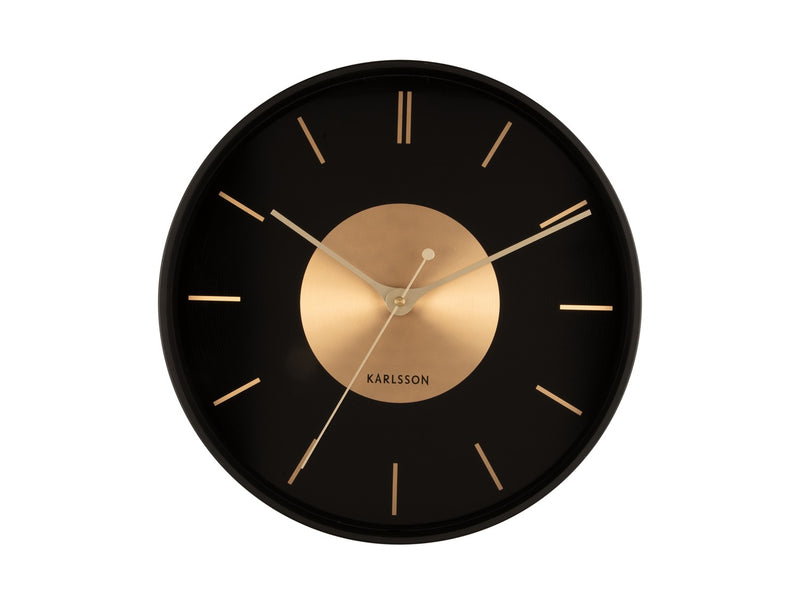 Gold Disc Wall Clock