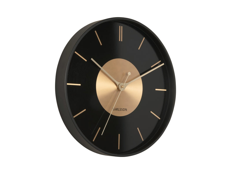 Gold Disc Wall Clock