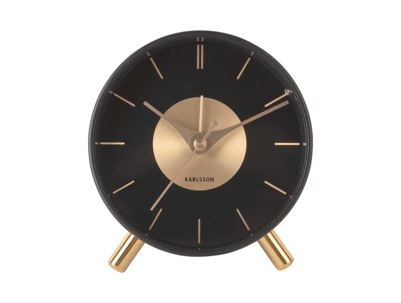 Gold Disc Alarm Clock