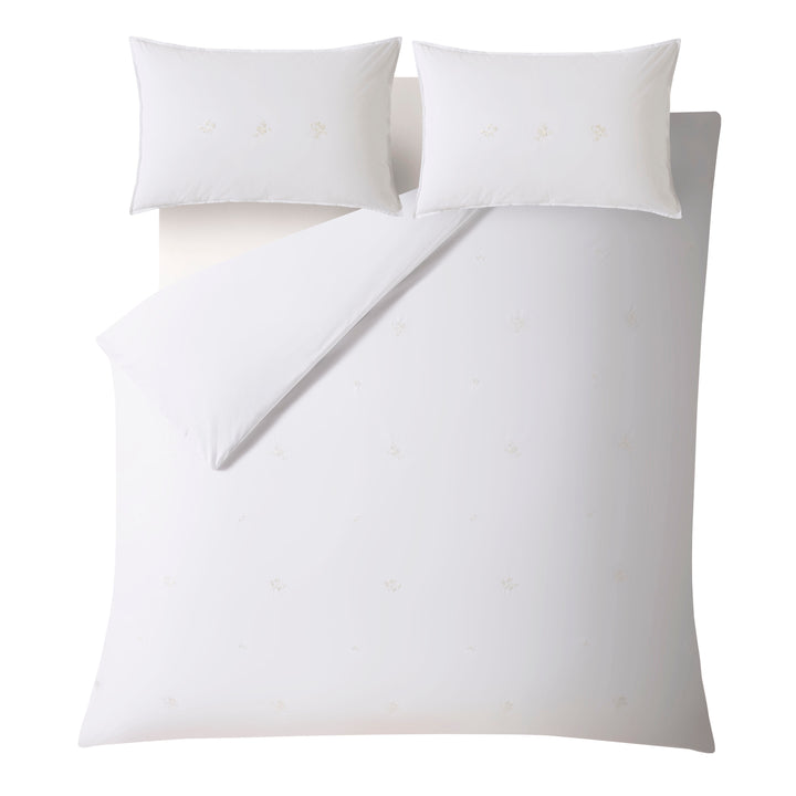 Keeleigh Posy White Duvet Set