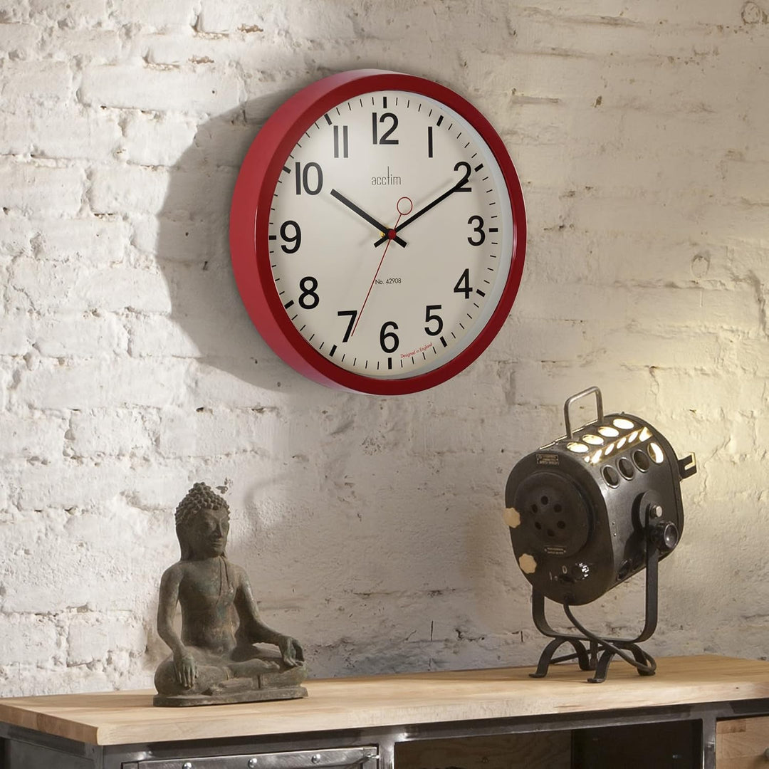 Kempston Metal Wall Clock