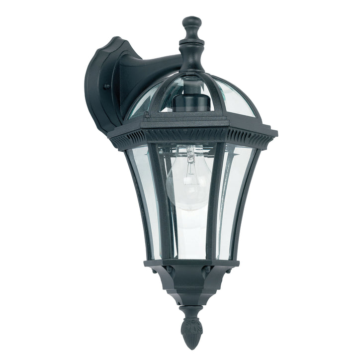 Drayton Outdoor Wall Lantern in Matt Black