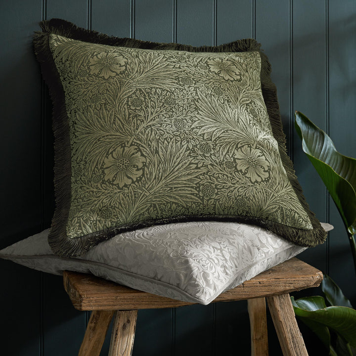 Marigold Olive Cushion