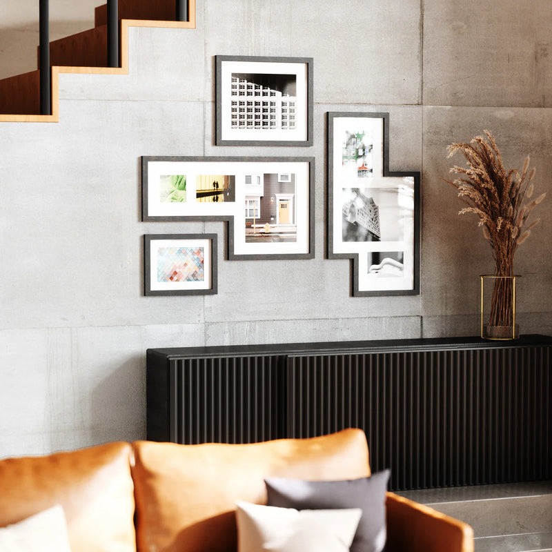 Mingle Black Wall Picture Frames Set of 4
