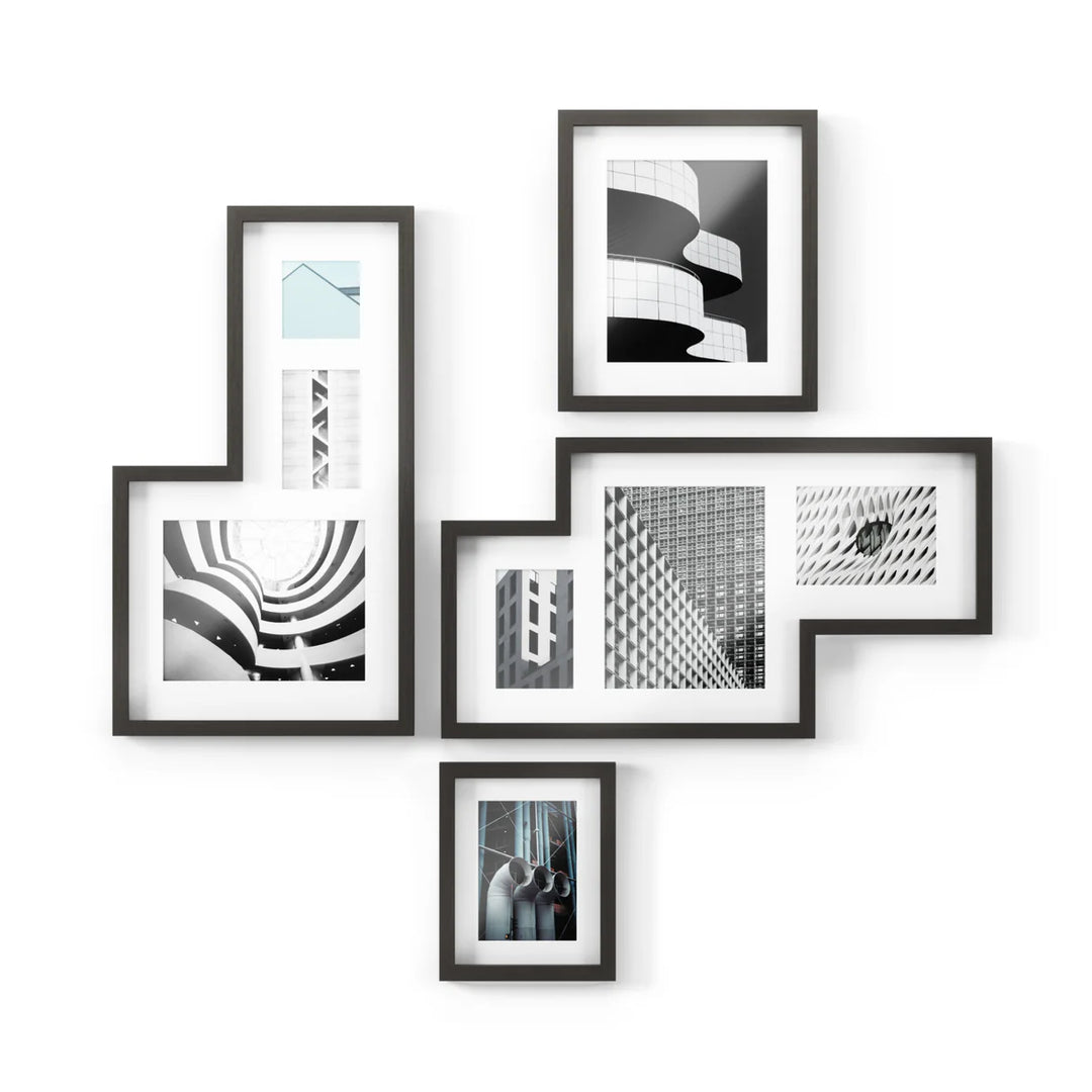 Mingle Black Wall Picture Frames Set of 4