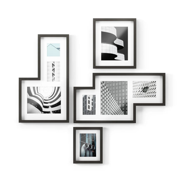 Mingle Black Wall Picture Frames Set of 4