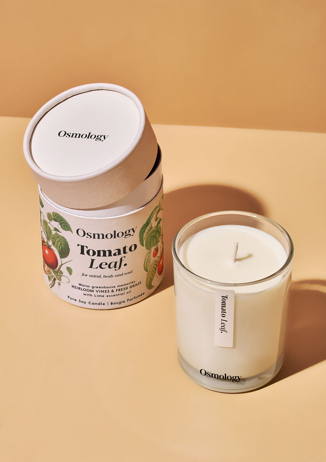 Tomato Leaf Botanical Candle