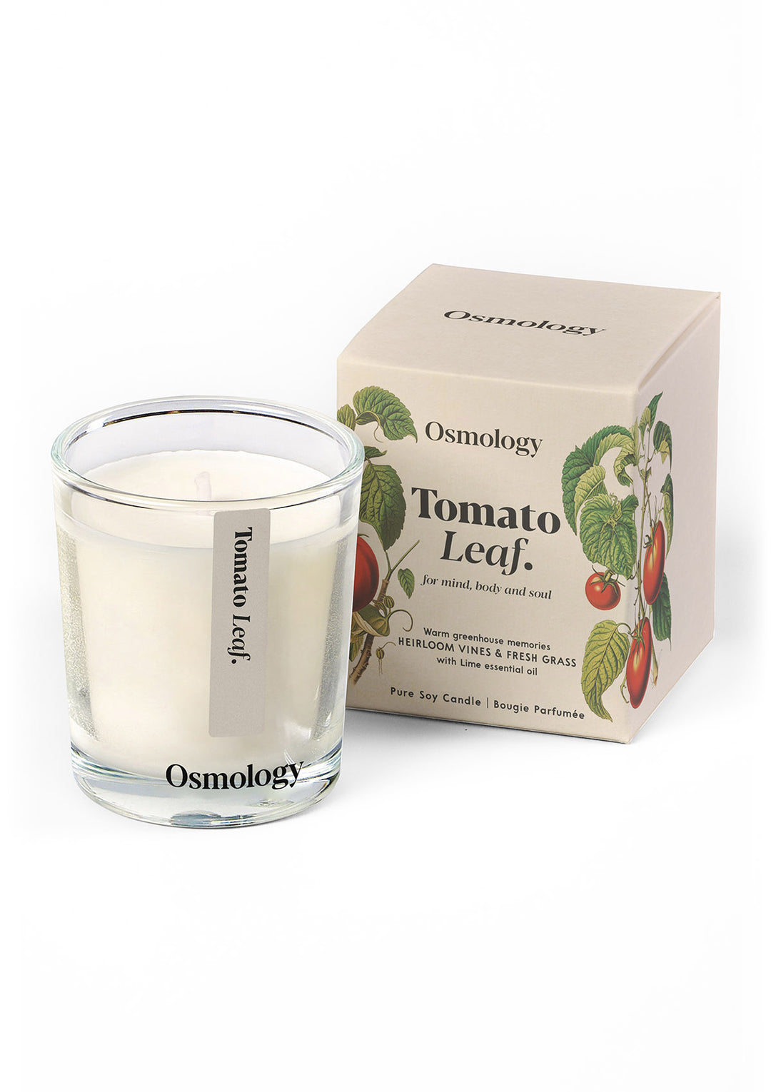 Tomato Leaf Votive Candle