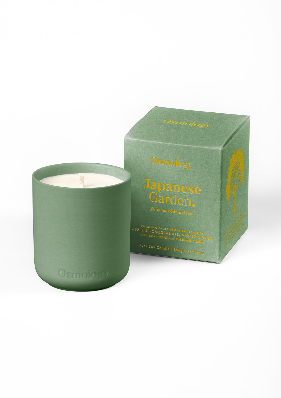 Japanese Garden Votive Candle 130g - Apple, Pomegranate, Violet & Musk