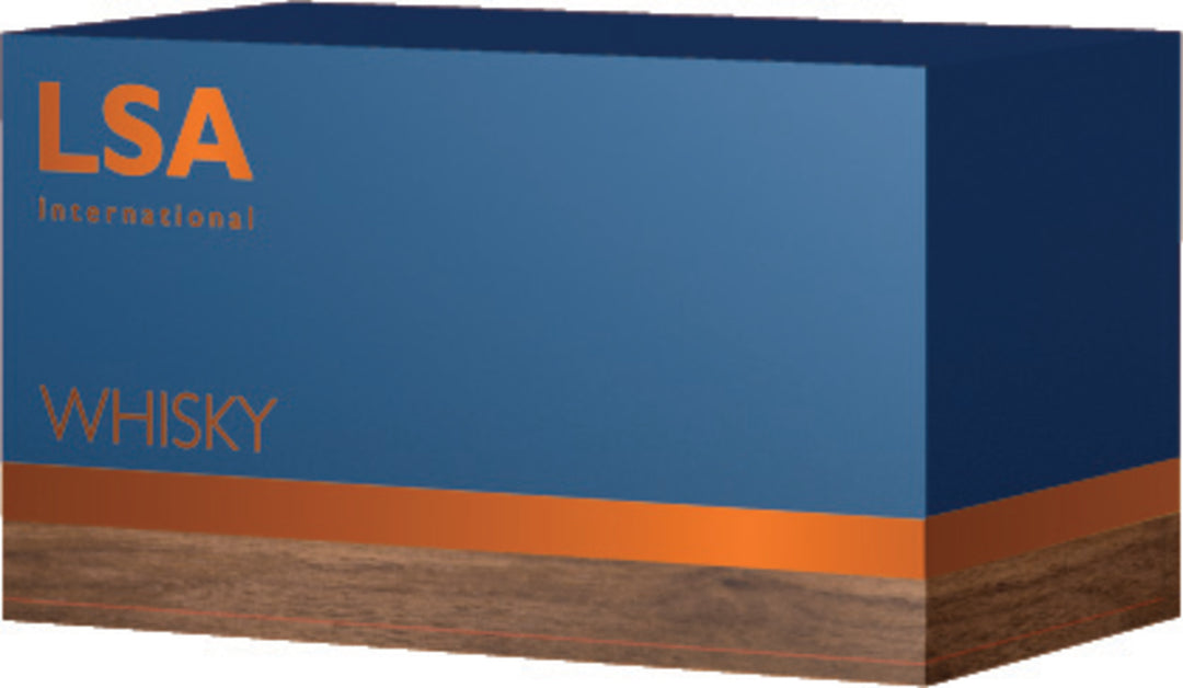 Whisky Islay Tumbler with Walnut Coaster Set of 2