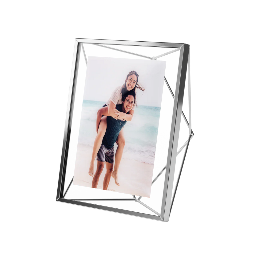 Prisma Chrome 4 x 6" Picture Frame