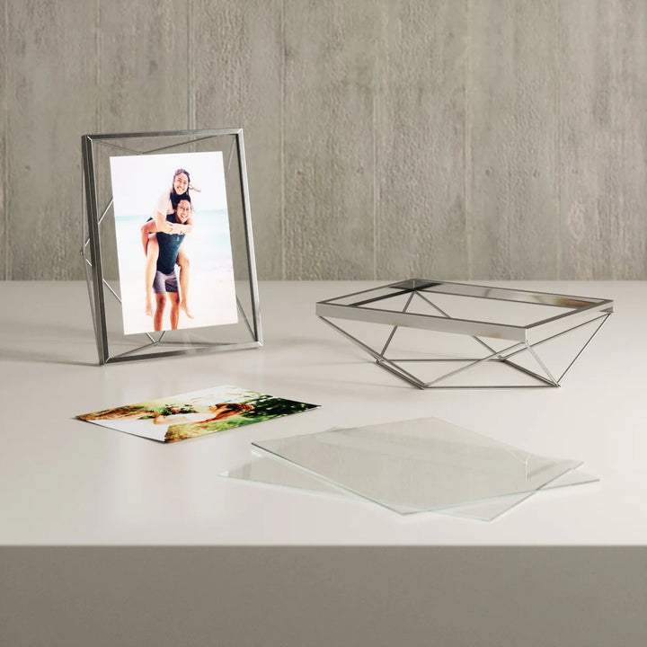 Prisma Chrome 4 x 6" Picture Frame