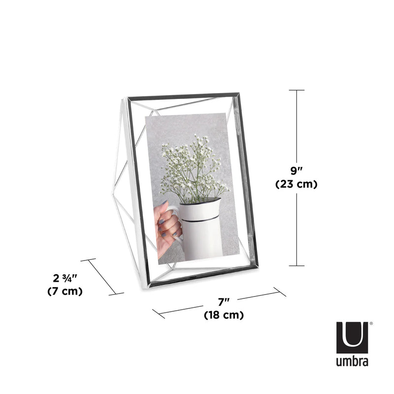 Prisma Chrome 4 x 6" Picture Frame