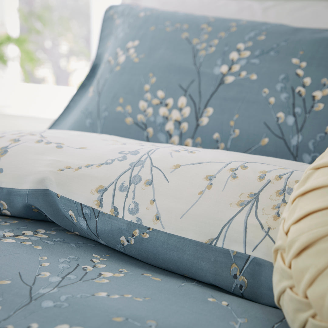 Pussy Willow Dark Seaspray Duvet Set