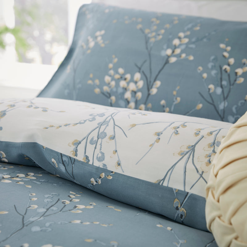 Pussy Willow Dark Seaspray Bed Linen