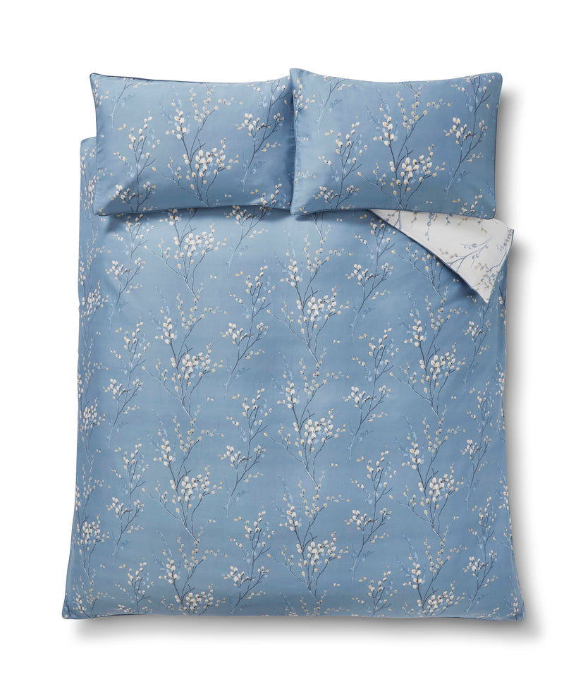 Pussy Willow Dark Seaspray Bed Linen