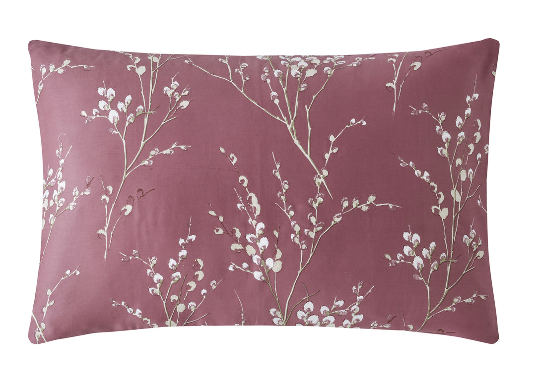 Pussy Willow Plum Purple Duvet Set