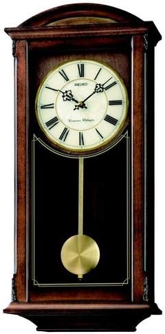 Chiming Wooden Wall Clock with Pendulum QXH030B