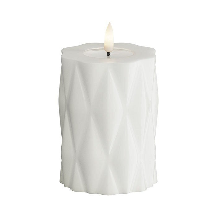 Flameless LED Harlequin Candle