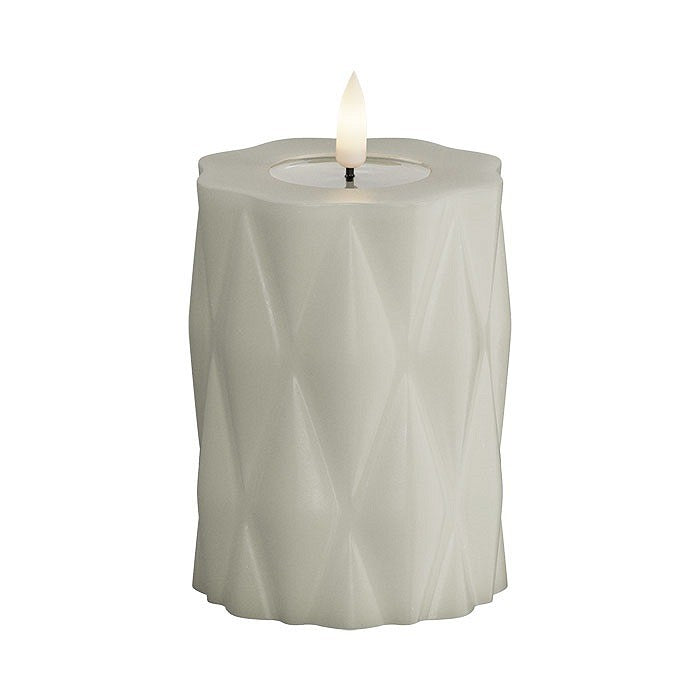 Flameless LED Harlequin Candle