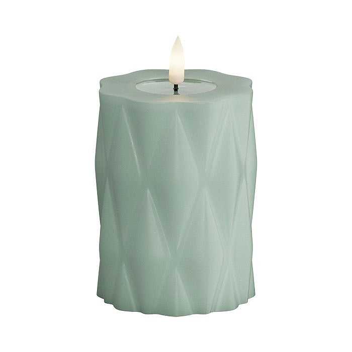 Flameless LED Harlequin Candle