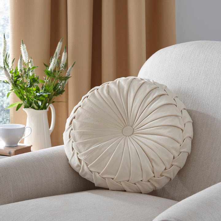 Rosanna Velvet Round Cushion