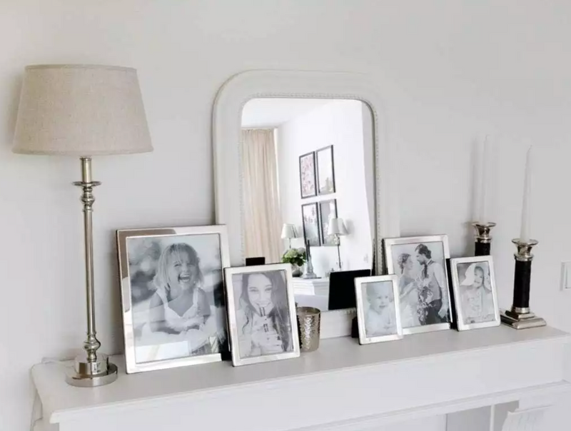Salerno Silver Plated Photo Frame