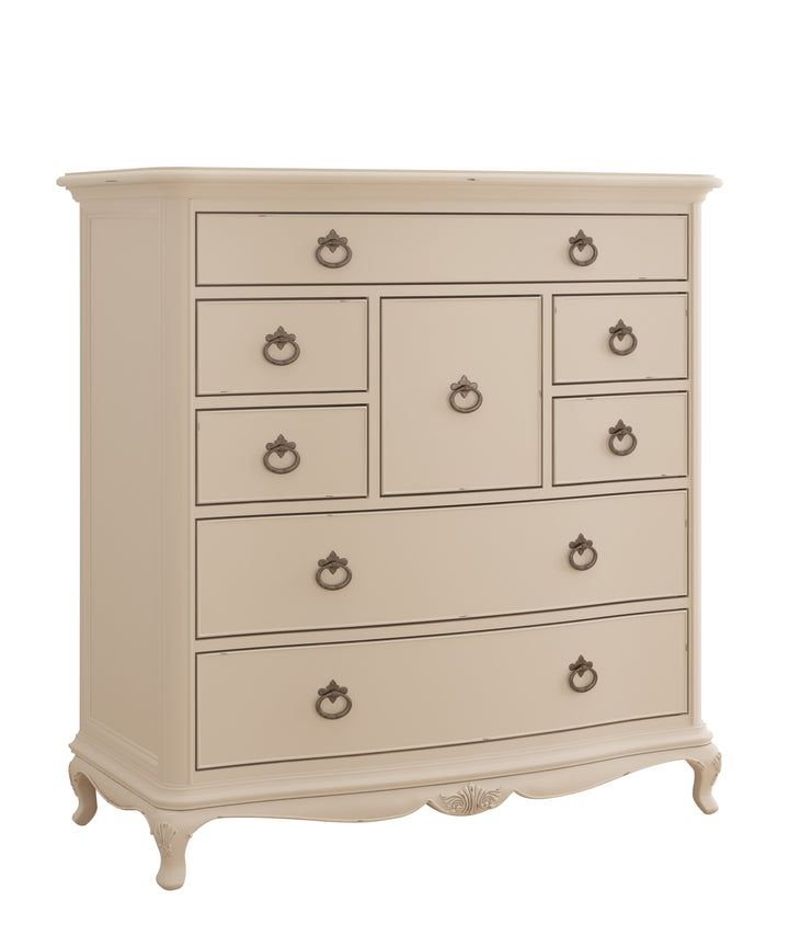 Ivory 8 Drawer Chest