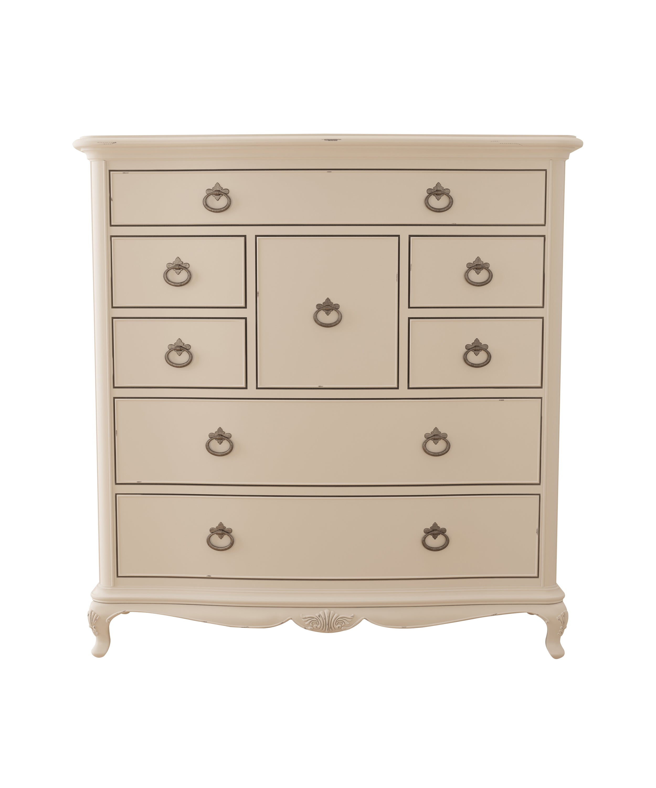 Willis & Gambier Ivory 8 Drawer Chest – Plum Retail