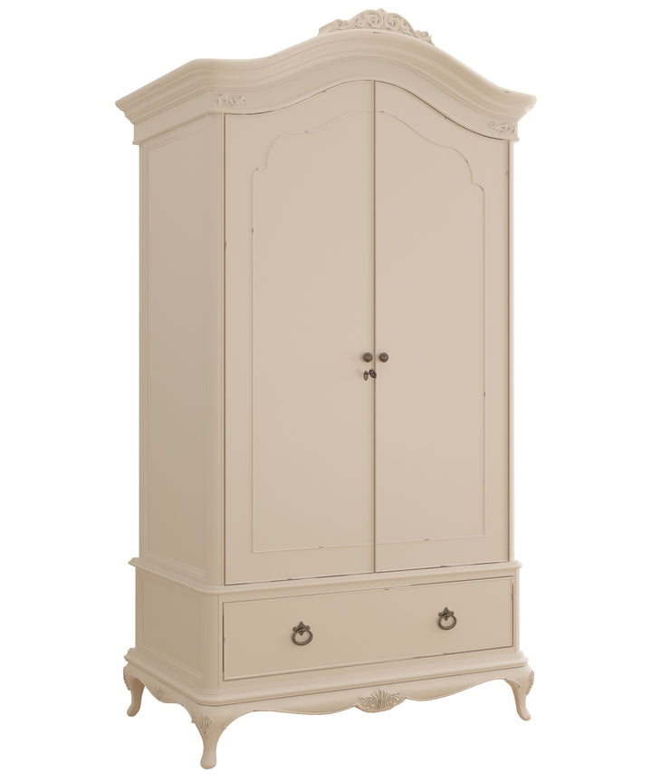 Ivory Double Wardrobe