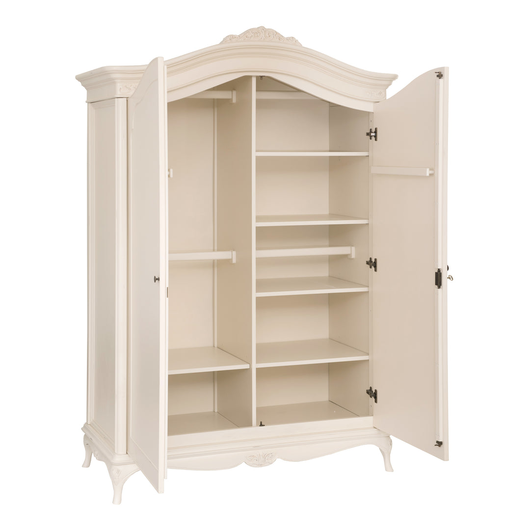 Ivory Wide Fitted Wardrobe