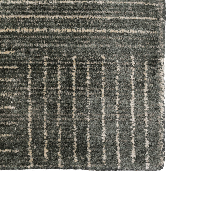Azelo Geo Geometric Rug - Graphite