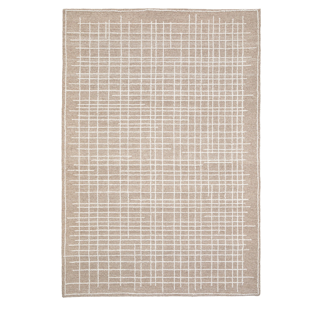 Elmira Tufted Linear Rug - Cream