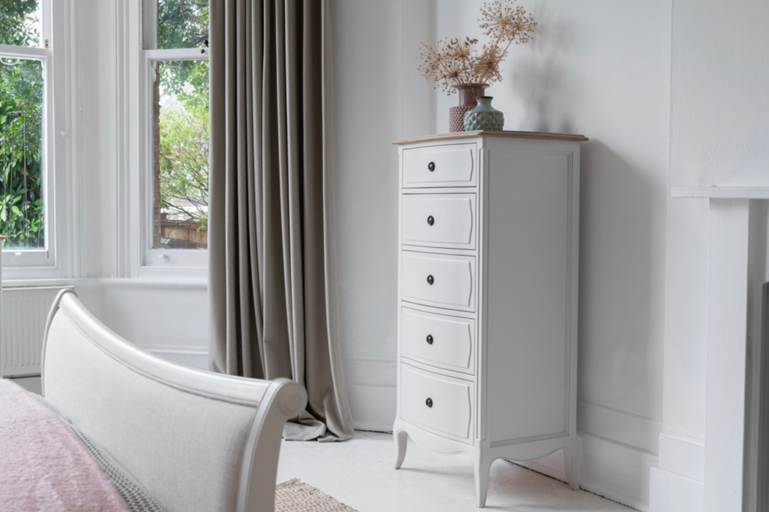 Amelie 5 Drawer Tall Chest of Drawers