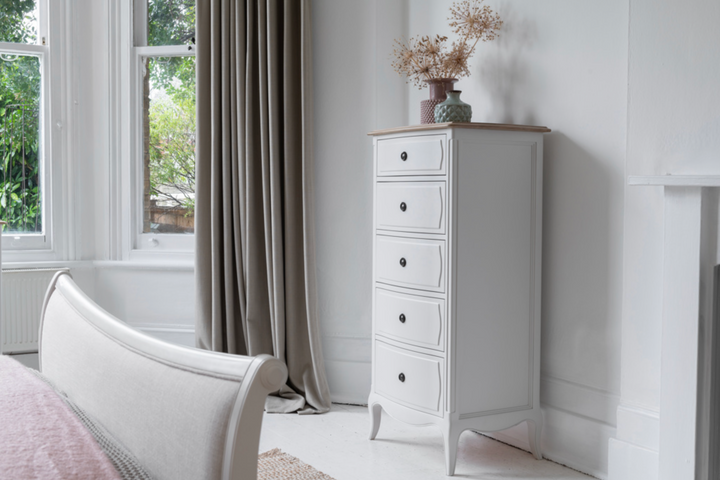 Amelie 5 Drawer Tall Chest of Drawers