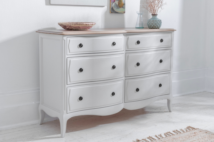 Amelie 6 Drawer Wide Chest of Drawers