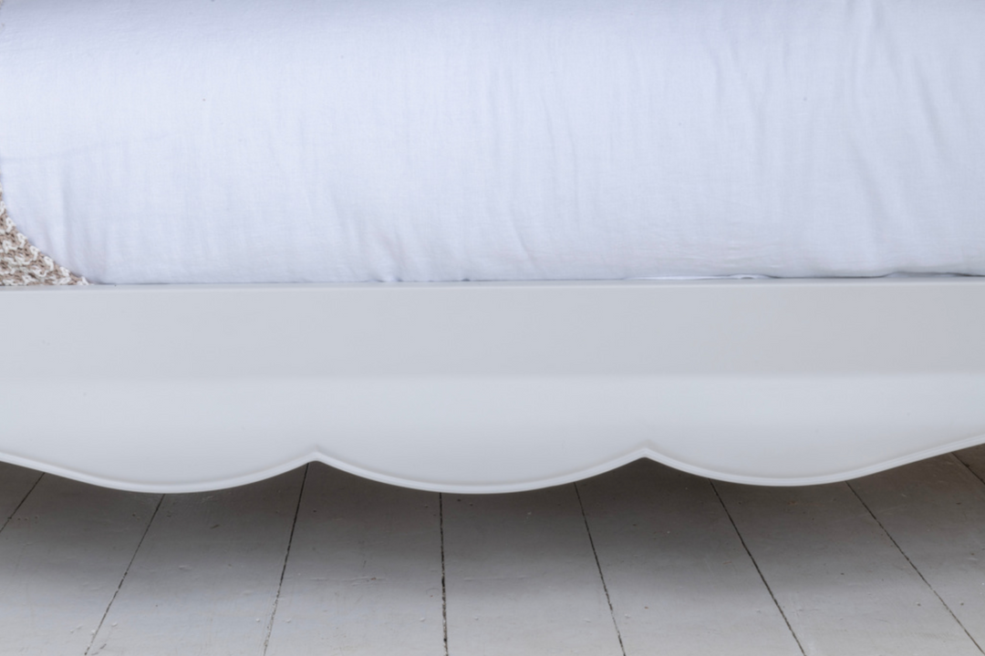Amelie White Bed Frame