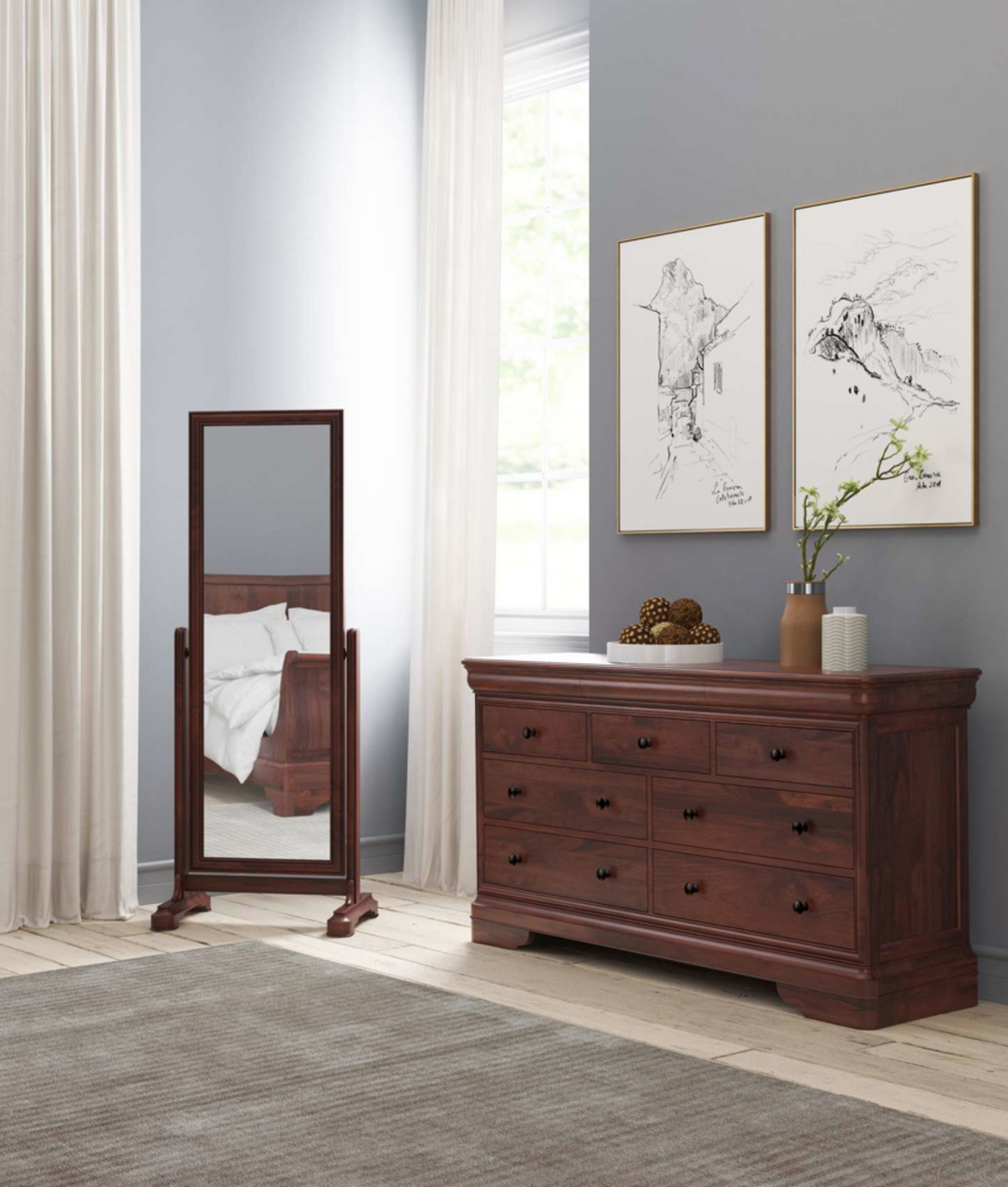 Antoinette Cheval Mirror