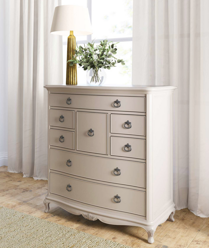 Ivory 8 Drawer Chest