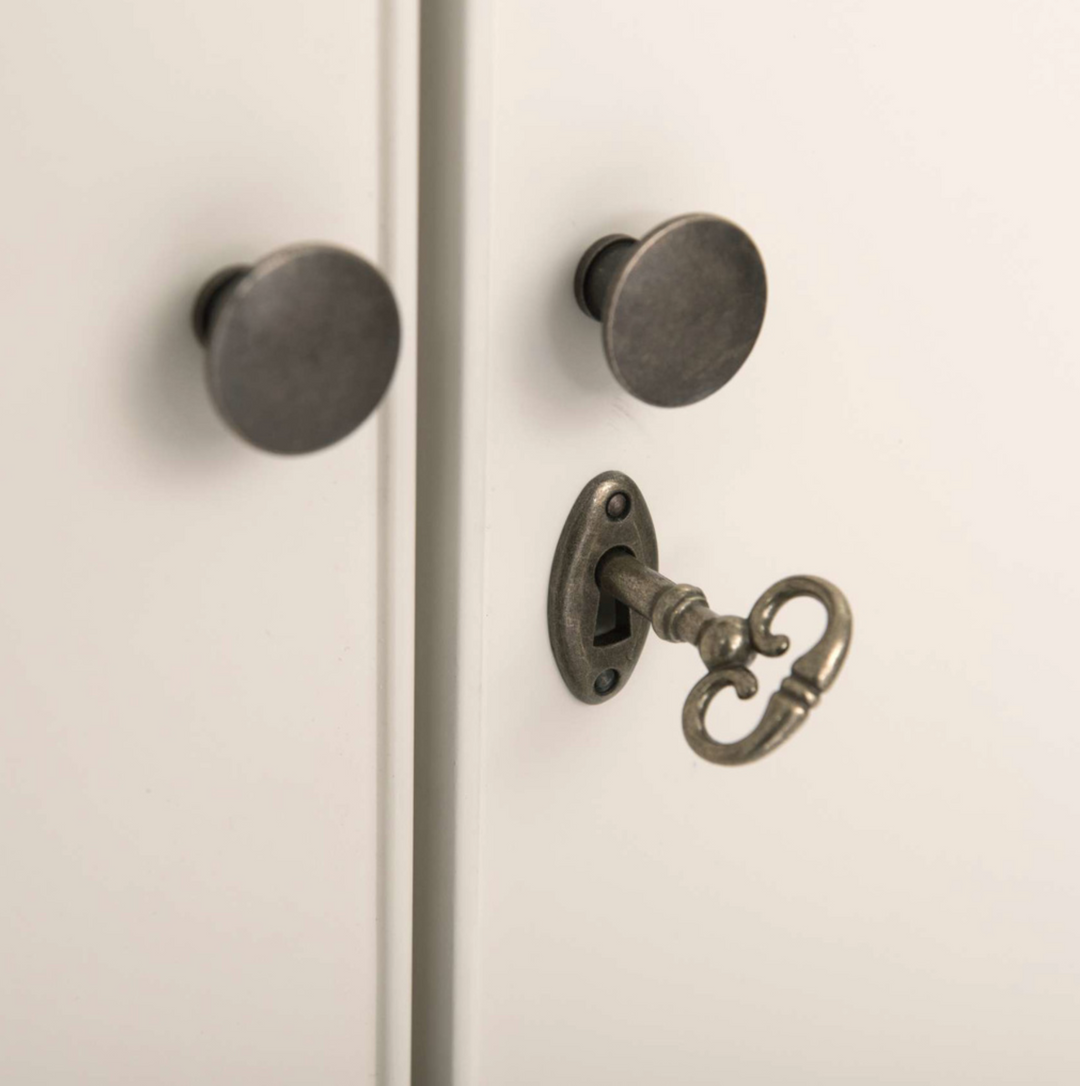 Ivory Double Wardrobe