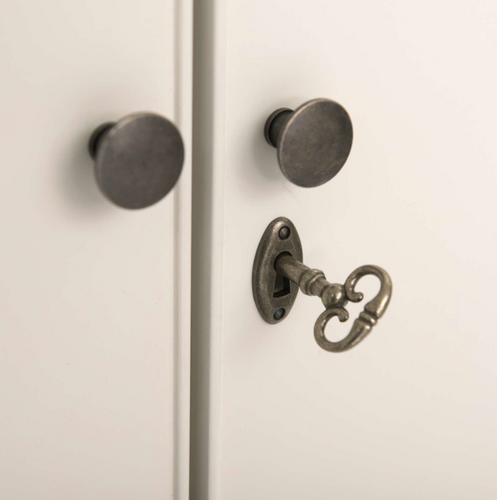 Ivory Double Wardrobe