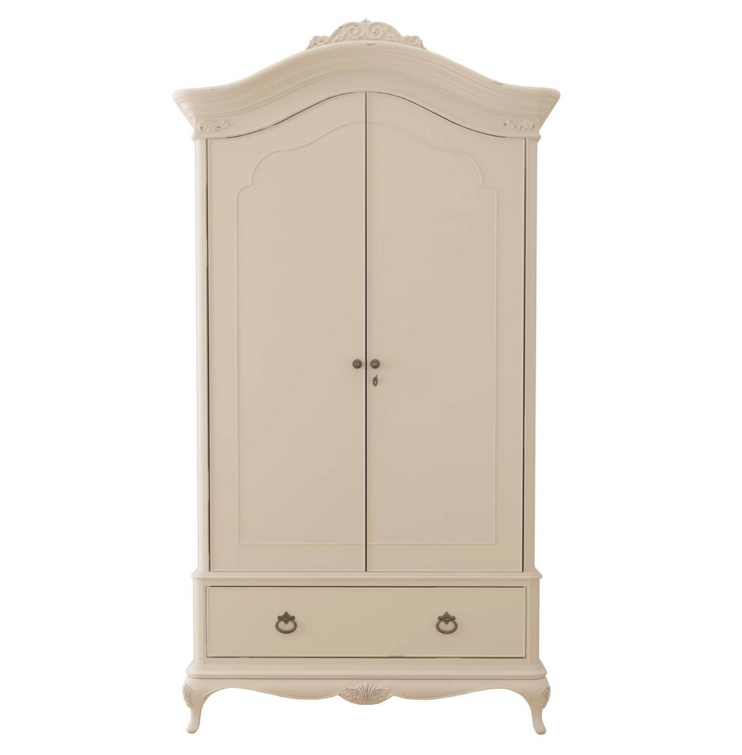 Ivory Double Wardrobe