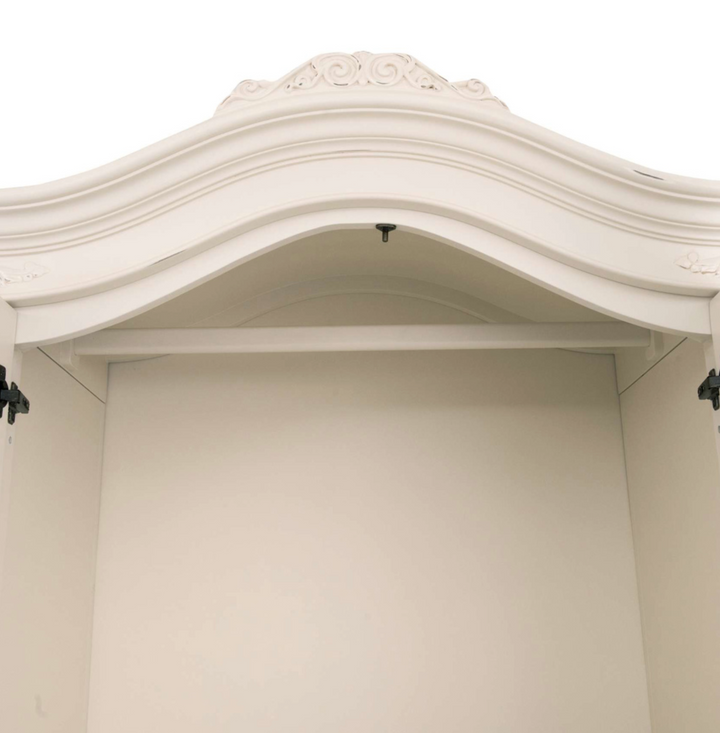 Ivory Double Wardrobe