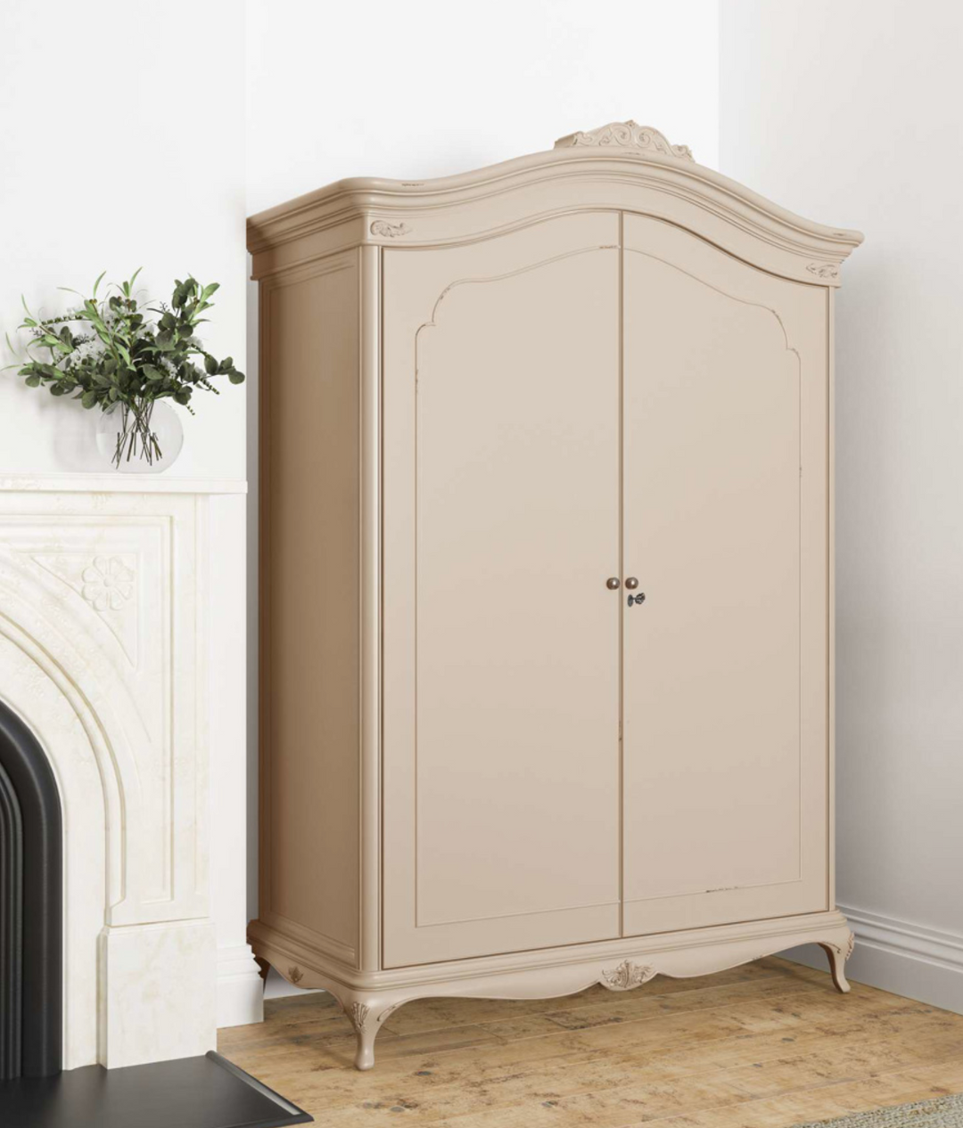 Ivory Wide Fitted Wardrobe