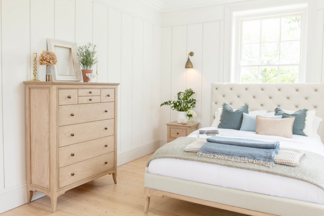 Toulon Low End Cream Bed Frame