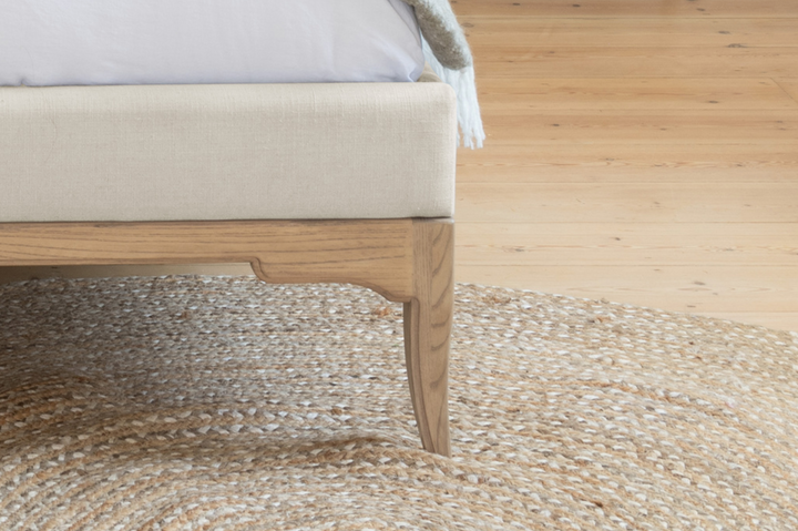 Toulon Low End Cream Bed Frame