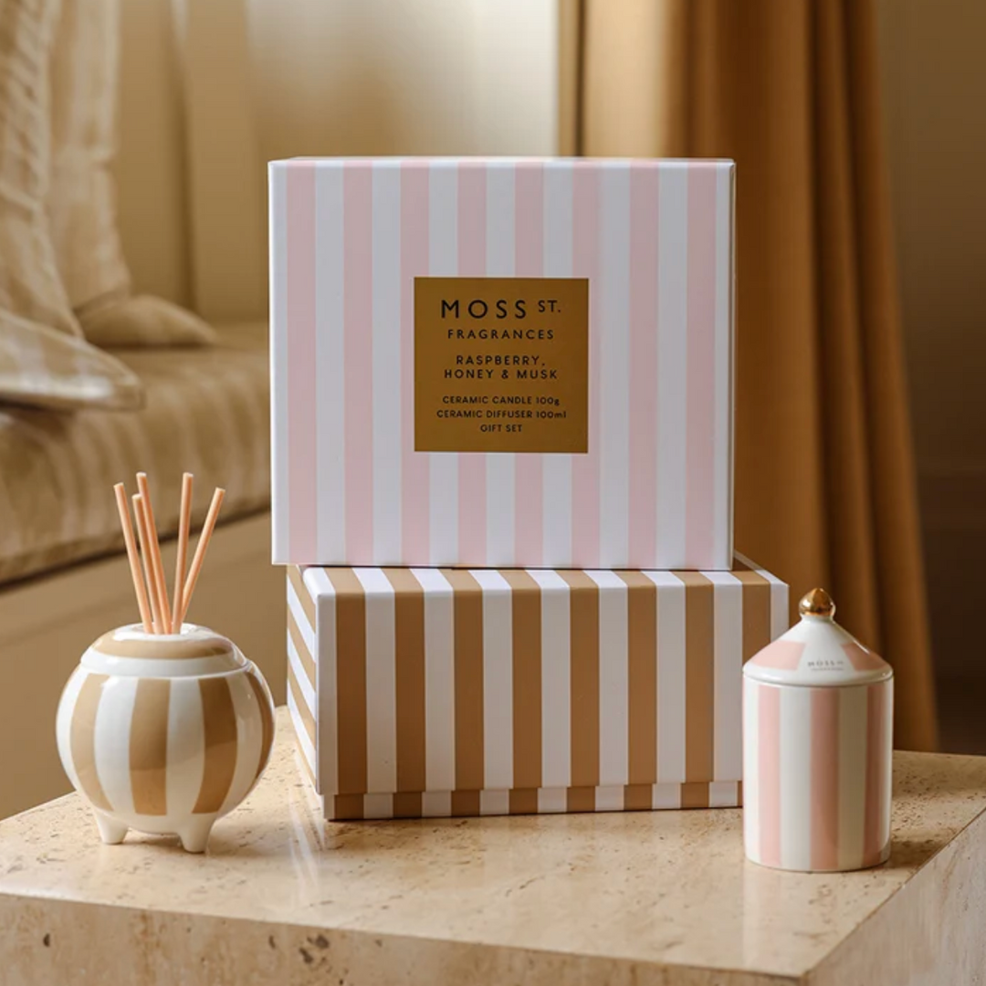 Patchouli, Pear & Oud Mini Candle & Diffuser Gift Set