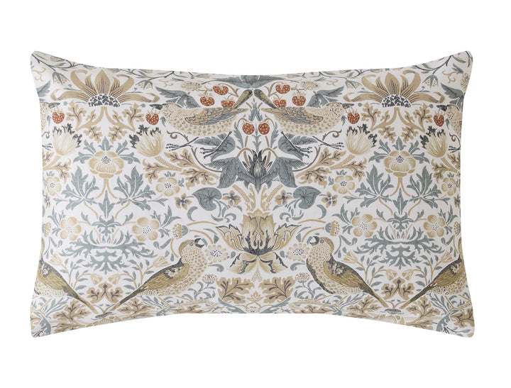 Strawberry Thief Hessian Duvet Set