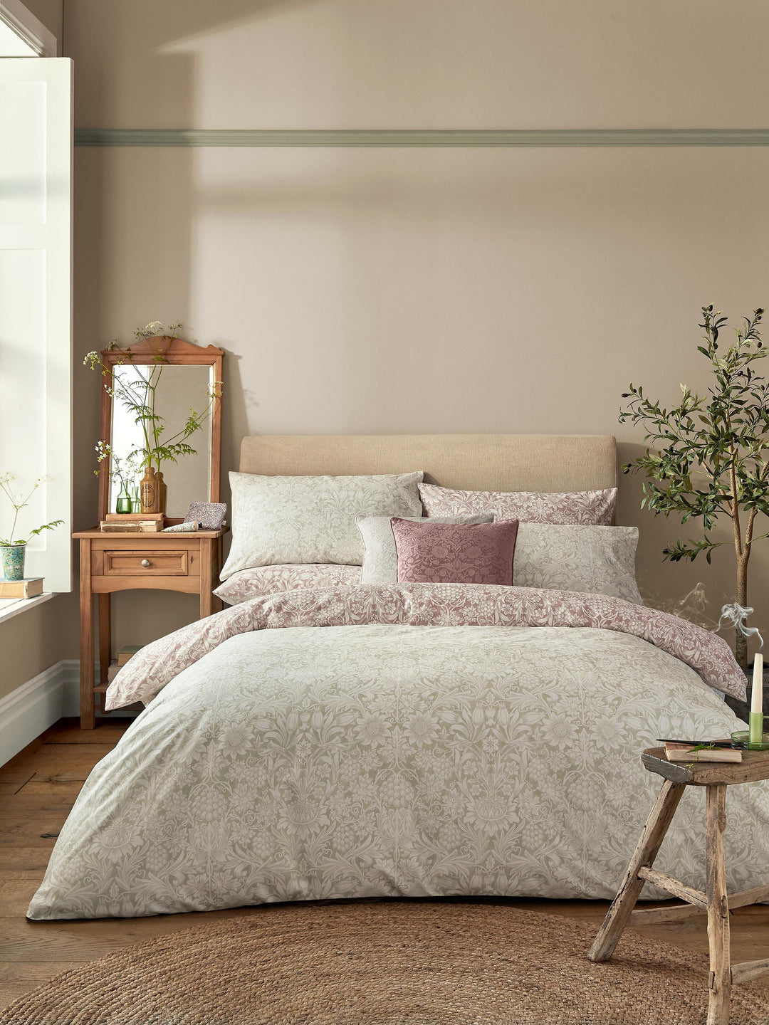 Sunflower Clay Duvet Set